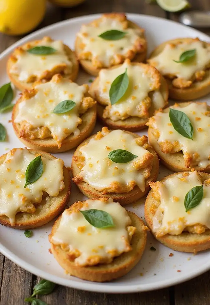 28 Lemon Garlic Chicken Bites That Are Simple & Flavorful 13 28 Lemon Garlic Chicken Bites That Are Simple & Flavorful - 12. Lemon Garlic Chicken Pizza Bites