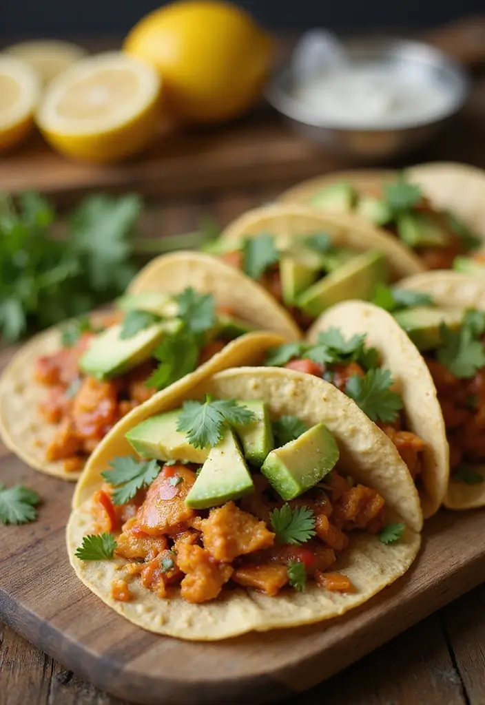 28 Lemon Garlic Chicken Bites That Are Simple & Flavorful 18 28 Lemon Garlic Chicken Bites That Are Simple & Flavorful - 17. Lemon Garlic Chicken Tacos