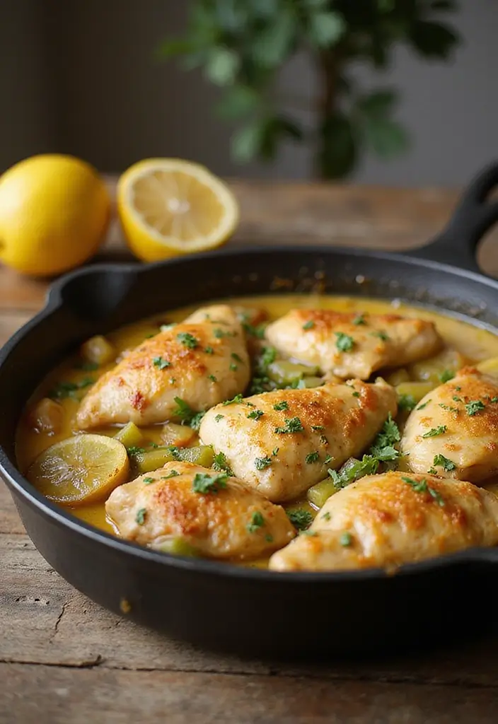 28 Lemon Garlic Chicken Bites That Are Simple & Flavorful 24 28 Lemon Garlic Chicken Bites That Are Simple & Flavorful - 23. Lemon Garlic Chicken Casserole