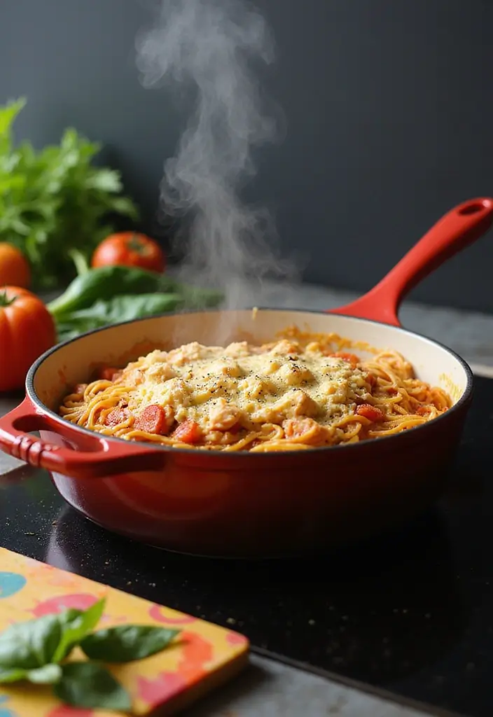 28 Million Dollar Chicken Spaghetti Recipes That Are Cheesy Comfort 3 28 Million Dollar Chicken Spaghetti Recipes That Are Cheesy Comfort - 2. One-Pot Million Dollar Chicken Spaghetti