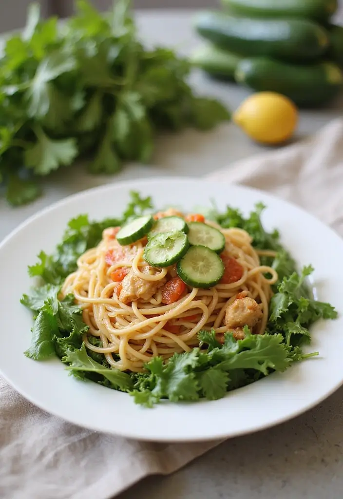 28 Million Dollar Chicken Spaghetti Recipes That Are Cheesy Comfort 26 28 Million Dollar Chicken Spaghetti Recipes That Are Cheesy Comfort - 25. Million Dollar Chicken Spaghetti with Cucumbers