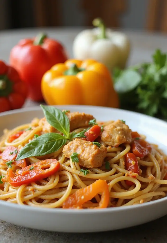 28 Million Dollar Chicken Spaghetti Recipes That Are Cheesy Comfort 27 28 Million Dollar Chicken Spaghetti Recipes That Are Cheesy Comfort - 26. Million Dollar Chicken Spaghetti with Bell Peppers