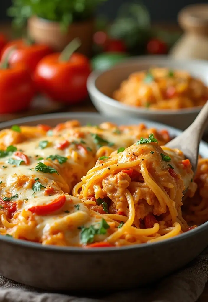 28 Million Dollar Chicken Spaghetti Recipes That Are Cheesy Comfort 10 28 Million Dollar Chicken Spaghetti Recipes That Are Cheesy Comfort - 9. Million Dollar Chicken Spaghetti Bake with Vegetables