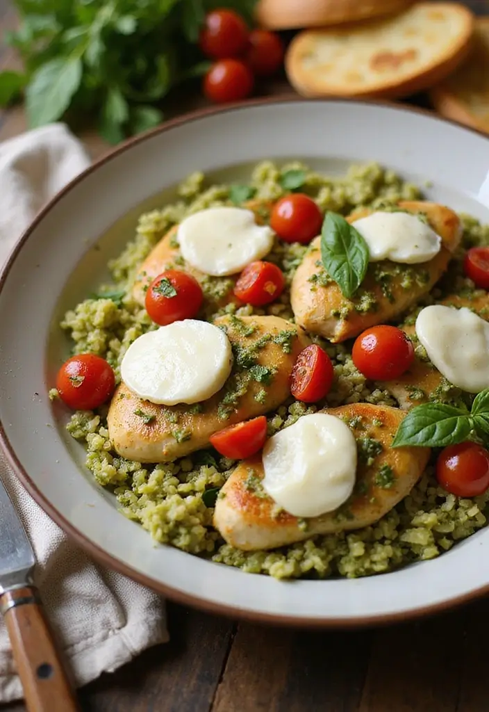28 Minute Rice Chicken Casserole Recipes That Are Fast & Filling 13 28 Minute Rice Chicken Casserole Recipes That Are Fast & Filling - 12. Pesto Chicken Rice Casserole
