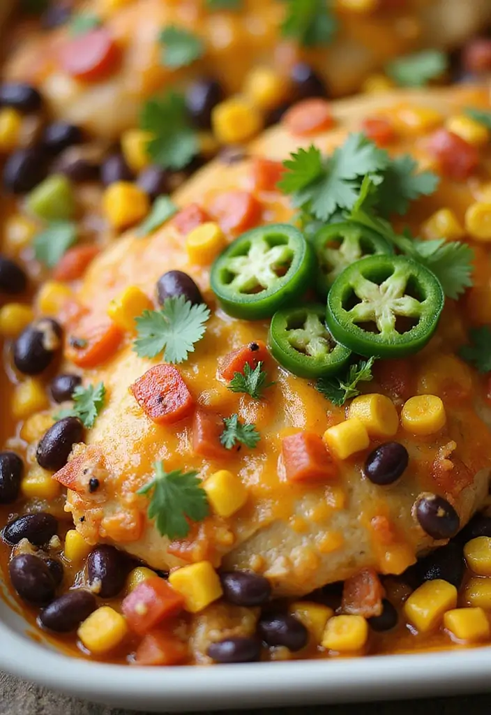 28 Minute Rice Chicken Casserole Recipes That Are Fast & Filling 3 28 Minute Rice Chicken Casserole Recipes That Are Fast & Filling - 2. Spicy Southwest Chicken Casserole