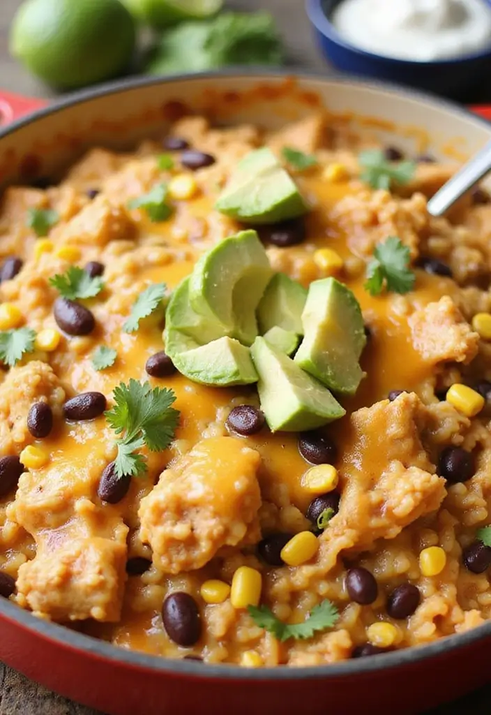 28 Minute Rice Chicken Casserole Recipes That Are Fast & Filling 26 28 Minute Rice Chicken Casserole Recipes That Are Fast & Filling - 25. Loaded Chicken & Rice Casserole