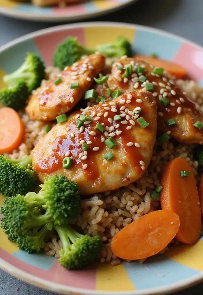 28 Minute Rice Chicken Casserole Recipes That Are Fast & Filling 7 28 Minute Rice Chicken Casserole Recipes That Are Fast & Filling - 6. Teriyaki Chicken Rice Casserole