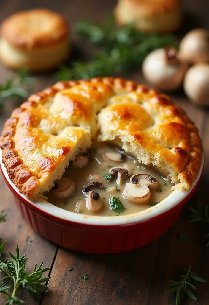 28 Red Lobster Biscuit Chicken Pot Pie Recipes That Are Buttery Bliss 5 28 Red Lobster Biscuit Chicken Pot Pie Recipes That Are Buttery Bliss - 4. Creamy Mushroom Red Lobster Chicken Pot Pie