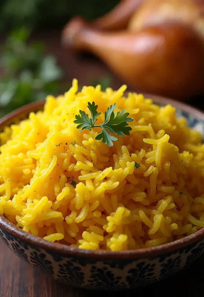 28 Rice Side Dishes for Chicken That Complete Every Meal 11 28 Rice Side Dishes for Chicken That Complete Every Meal - 10. Saffron Rice