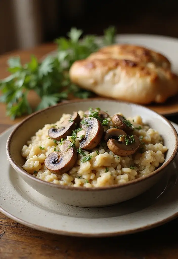 28 Rice Side Dishes for Chicken That Complete Every Meal 12 28 Rice Side Dishes for Chicken That Complete Every Meal - 11. Mushroom Risotto