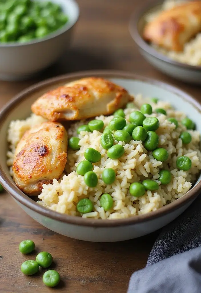 28 Rice Side Dishes for Chicken That Complete Every Meal 13 28 Rice Side Dishes for Chicken That Complete Every Meal - 12. Peas and Rice