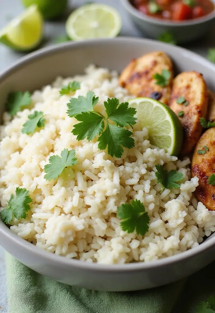 28 Rice Side Dishes for Chicken That Complete Every Meal 3 28 Rice Side Dishes for Chicken That Complete Every Meal - 2. Cilantro Lime Rice