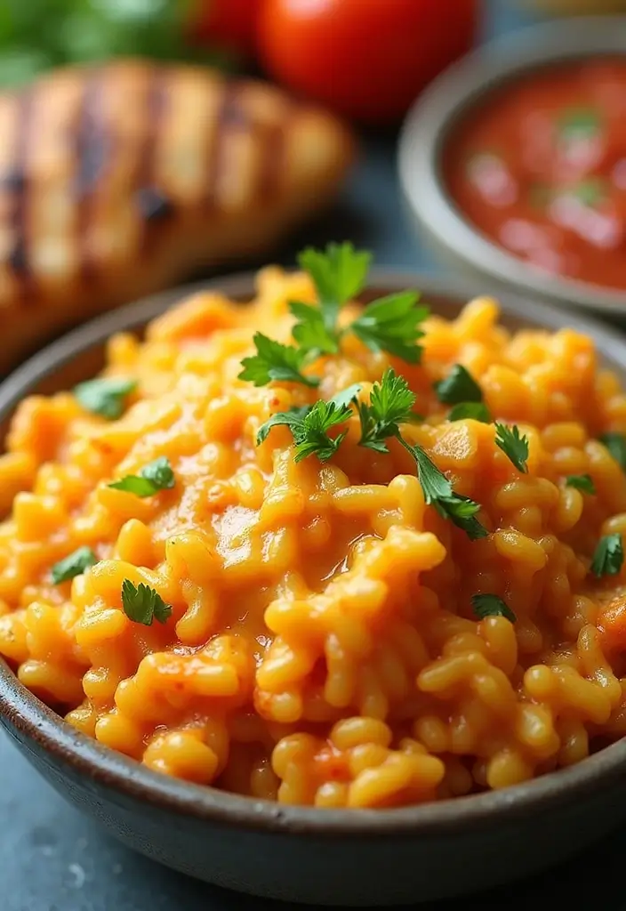 28 Rice Side Dishes for Chicken That Complete Every Meal 22 28 Rice Side Dishes for Chicken That Complete Every Meal - 21. Cheesy Mexican Rice