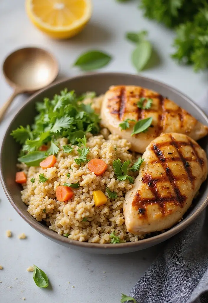 28 Rice Side Dishes for Chicken That Complete Every Meal 25 28 Rice Side Dishes for Chicken That Complete Every Meal - 24. Quinoa Rice Mix