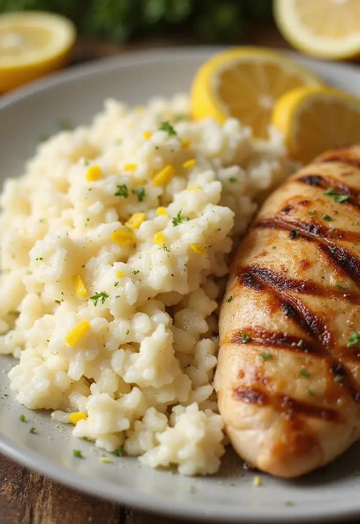 28 Rice Side Dishes for Chicken That Complete Every Meal 26 28 Rice Side Dishes for Chicken That Complete Every Meal - 25. Parmesan Lemon Rice