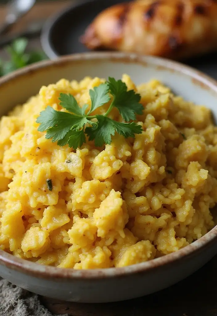 28 Rice Side Dishes for Chicken That Complete Every Meal 6 28 Rice Side Dishes for Chicken That Complete Every Meal - 5. Coconut Curry Rice