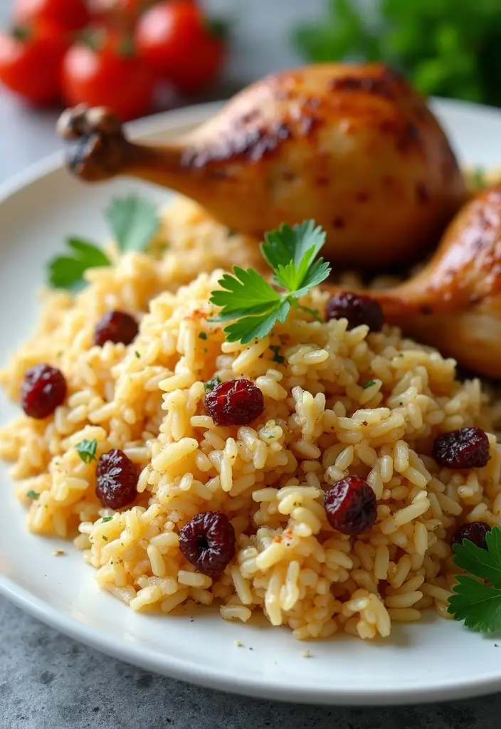 28 Rice Side Dishes for Chicken That Complete Every Meal 7 28 Rice Side Dishes for Chicken That Complete Every Meal - 6. Mediterranean Rice Pilaf