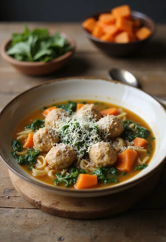 28 Rotisserie Chicken Noodle Soup Recipes That Heal & Comfort 17 28 Rotisserie Chicken Noodle Soup Recipes That Heal & Comfort - 16. Italian Wedding Rotisserie Chicken Noodle Soup