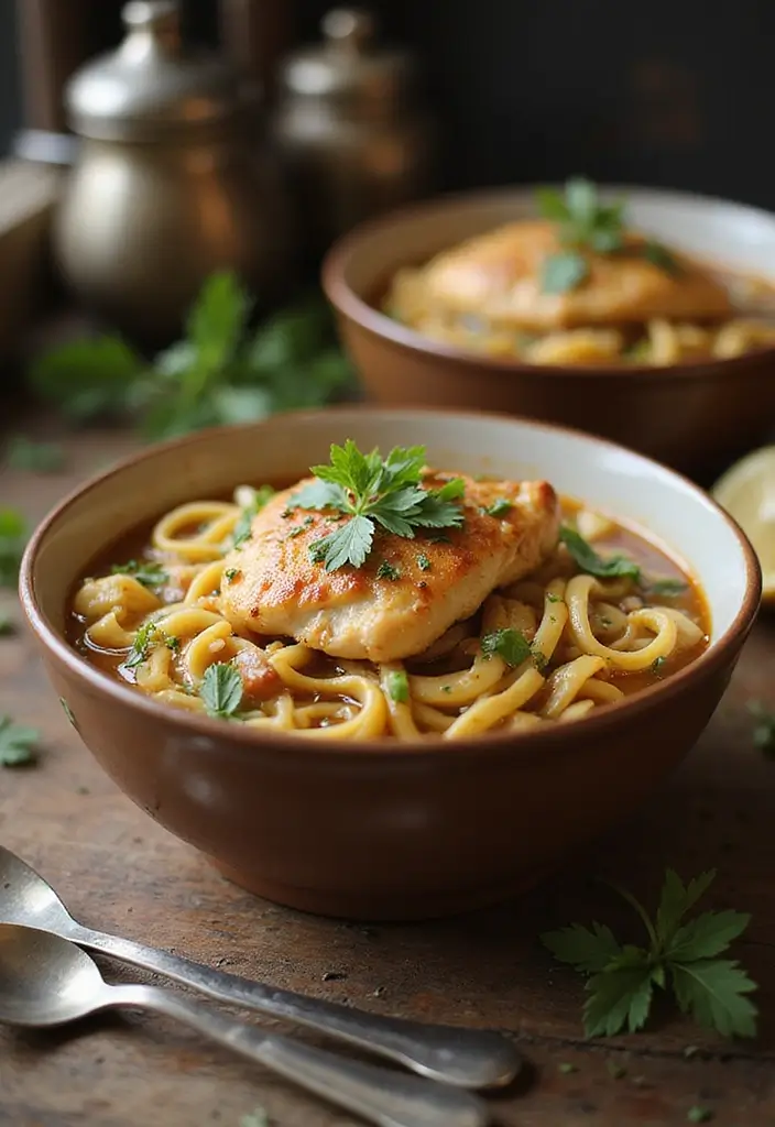 28 Rotisserie Chicken Noodle Soup Recipes That Heal & Comfort 18 28 Rotisserie Chicken Noodle Soup Recipes That Heal & Comfort - 17. Balsamic Rotisserie Chicken Noodle Soup