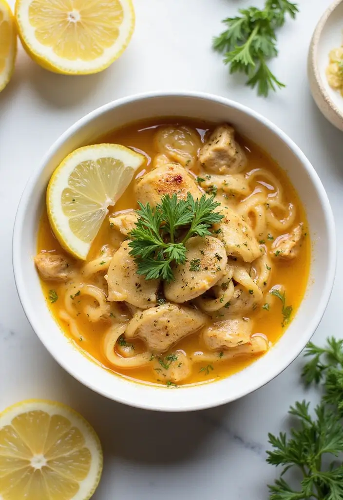 28 Rotisserie Chicken Noodle Soup Recipes That Heal & Comfort 3 28 Rotisserie Chicken Noodle Soup Recipes That Heal & Comfort - 2. Lemon-Dill Rotisserie Chicken Noodle Soup