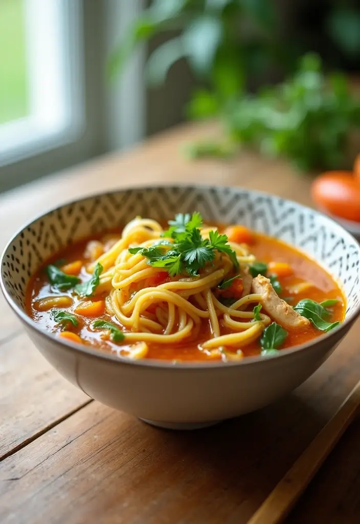 28 Rotisserie Chicken Noodle Soup Recipes That Heal & Comfort 9 28 Rotisserie Chicken Noodle Soup Recipes That Heal & Comfort - 8. Veggie-Packed Rotisserie Chicken Noodle Soup