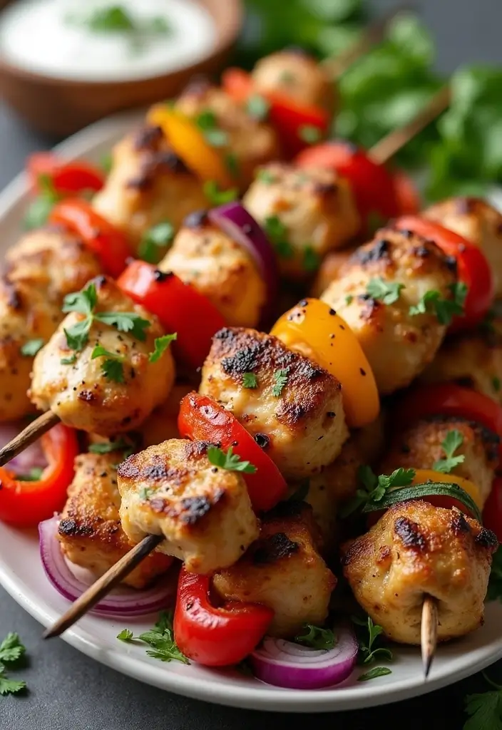 28 Rotisserie Chicken Recipes Leftover That Transform Extras 21 28 Rotisserie Chicken Recipes Leftover That Transform Extras - 20. Chicken Souvlaki Skewers