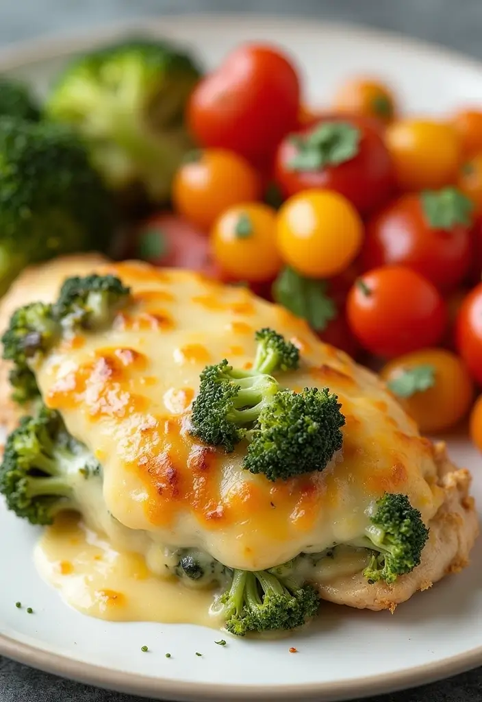 28 Ruth's Chris Stuffed Chicken Recipes That Feel Restaurant-Quality 17 28 Ruth's Chris Stuffed Chicken Recipes That Feel Restaurant-Quality - 16. Cheesy Broccoli and Chicken Stuffed Chicken