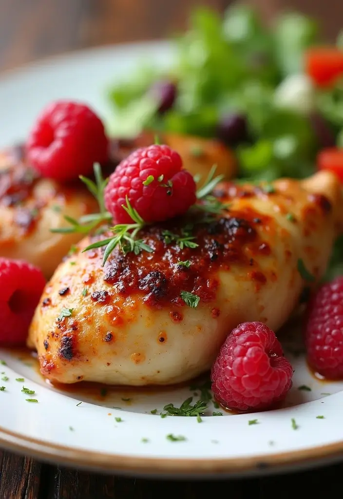 28 Ruth's Chris Stuffed Chicken Recipes That Feel Restaurant-Quality 22 28 Ruth's Chris Stuffed Chicken Recipes That Feel Restaurant-Quality - 21. Raspberry Chipotle Stuffed Chicken