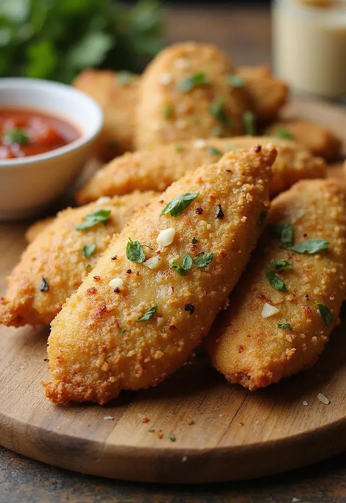 28 Zaxby's Chicken Tenders Recipe Copycats That Taste Exactly Right 11 28 Zaxby's Chicken Tenders Recipe Copycats That Taste Exactly Right - 10. Garlic Parmesan Tenders