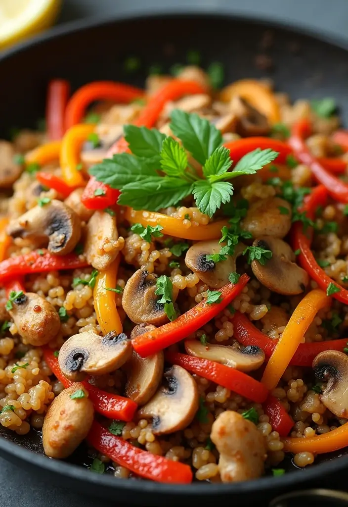 29 Chicken Mince Recipes Healthy and Full of Protein 11 29 Chicken Mince Recipes Healthy and Full of Protein - 10. Chicken Mince and Mushroom Stir-Fry