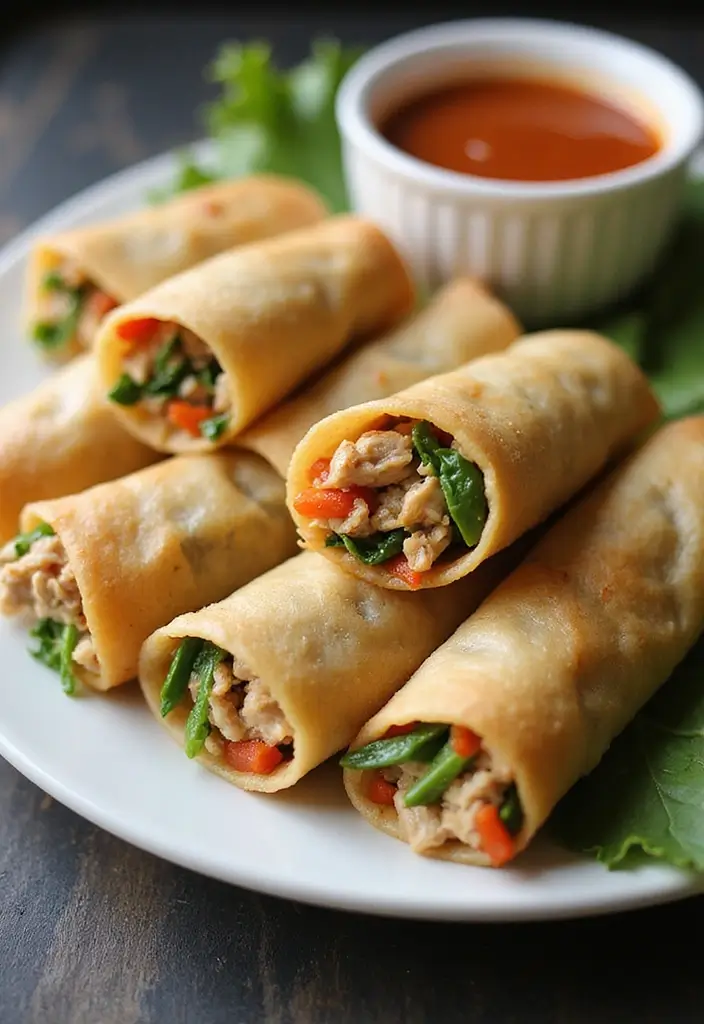 29 Chicken Mince Recipes Healthy and Full of Protein 23 29 Chicken Mince Recipes Healthy and Full of Protein - 22. Chicken Mince Spring Rolls