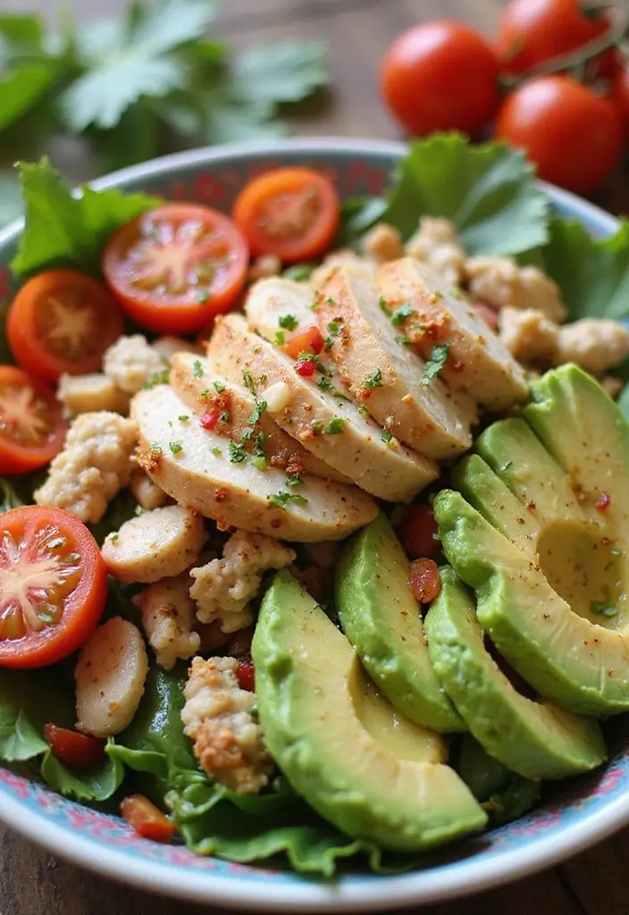 29 Chicken Mince Recipes Healthy and Full of Protein 24 29 Chicken Mince Recipes Healthy and Full of Protein - 23. Chicken Mince and Avocado Salad