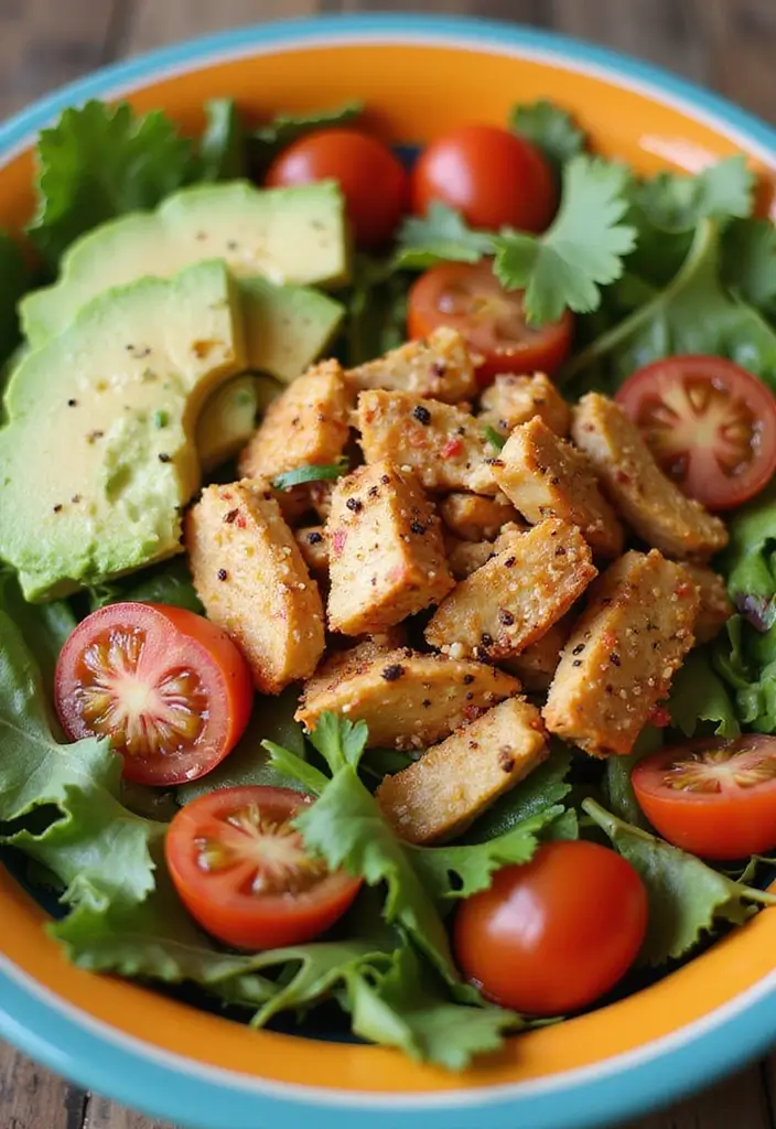 29 Chicken Mince Recipes Healthy and Full of Protein 6 29 Chicken Mince Recipes Healthy and Full of Protein - 5. Chicken Mince Taco Salad