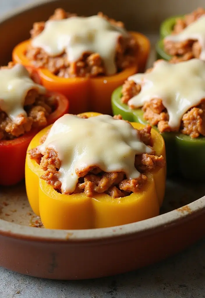 29 Chicken Mince Recipes Healthy and Full of Protein 8 29 Chicken Mince Recipes Healthy and Full of Protein - 7. Chicken Mince Stuffed Peppers