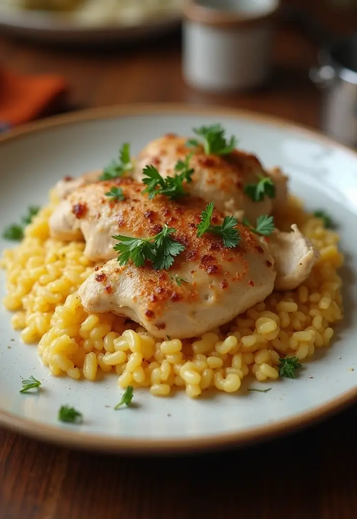 29 Chicken and Stuffing Recipes That Feel Holiday Ready 25 29 Chicken and Stuffing Recipes That Feel Holiday Ready - 24. Chicken and Stuffing Risotto