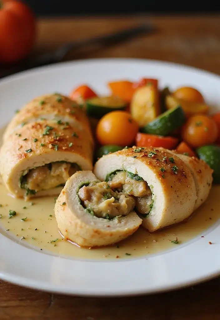 29 Chicken and Stuffing Recipes That Feel Holiday Ready 29 29 Chicken and Stuffing Recipes That Feel Holiday Ready - 28. Stuffed Chicken Breasts with Stuffing