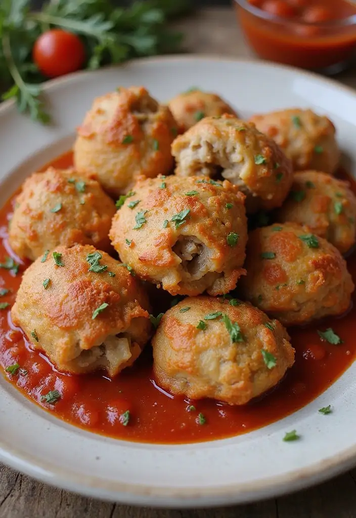 29 Chicken and Stuffing Recipes That Feel Holiday Ready 6 29 Chicken and Stuffing Recipes That Feel Holiday Ready - 5. Chicken and Stuffing Meatballs