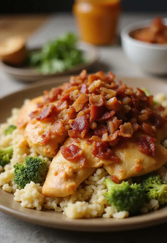 29 Easy Chicken Broccoli Rice Casserole Recipes That Feel Like Home 13 29 Easy Chicken Broccoli Rice Casserole Recipes That Feel Like Home - 12. Loaded Chicken Broccoli Rice Casserole