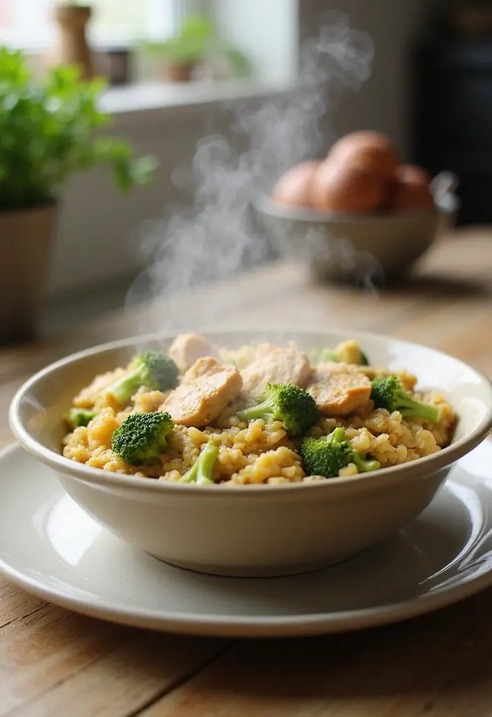 29 Easy Chicken Broccoli Rice Casserole Recipes That Feel Like Home 18 29 Easy Chicken Broccoli Rice Casserole Recipes That Feel Like Home - 17. Quick Microwave Chicken Broccoli Rice Casserole