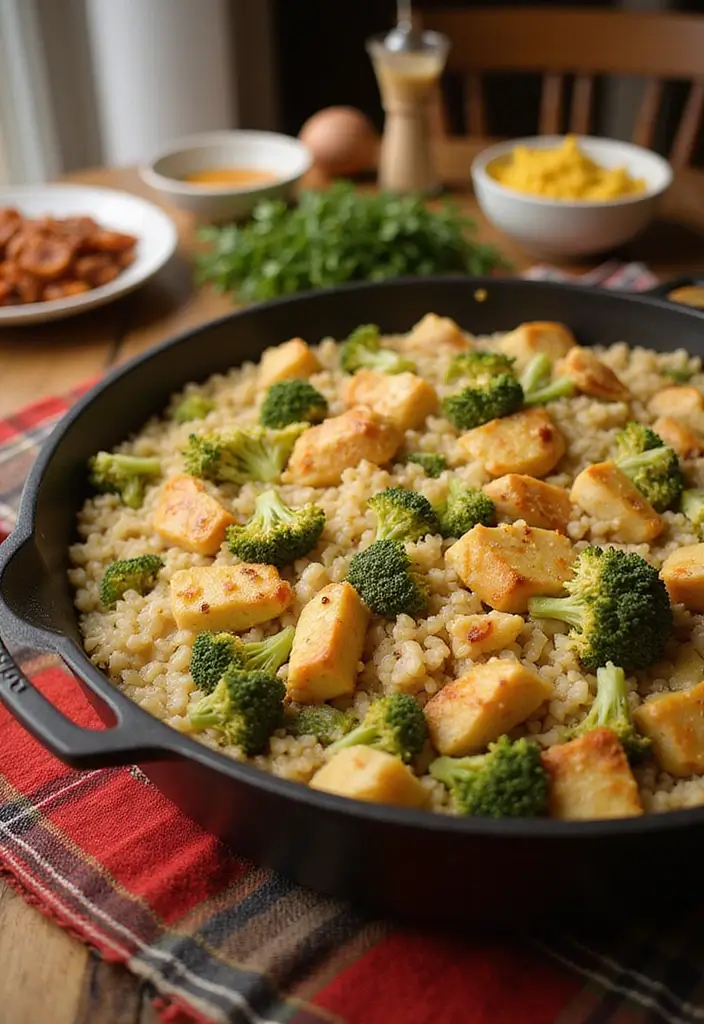29 Easy Chicken Broccoli Rice Casserole Recipes That Feel Like Home 19 29 Easy Chicken Broccoli Rice Casserole Recipes That Feel Like Home - 18. Family-Style Chicken Broccoli Rice Casserole