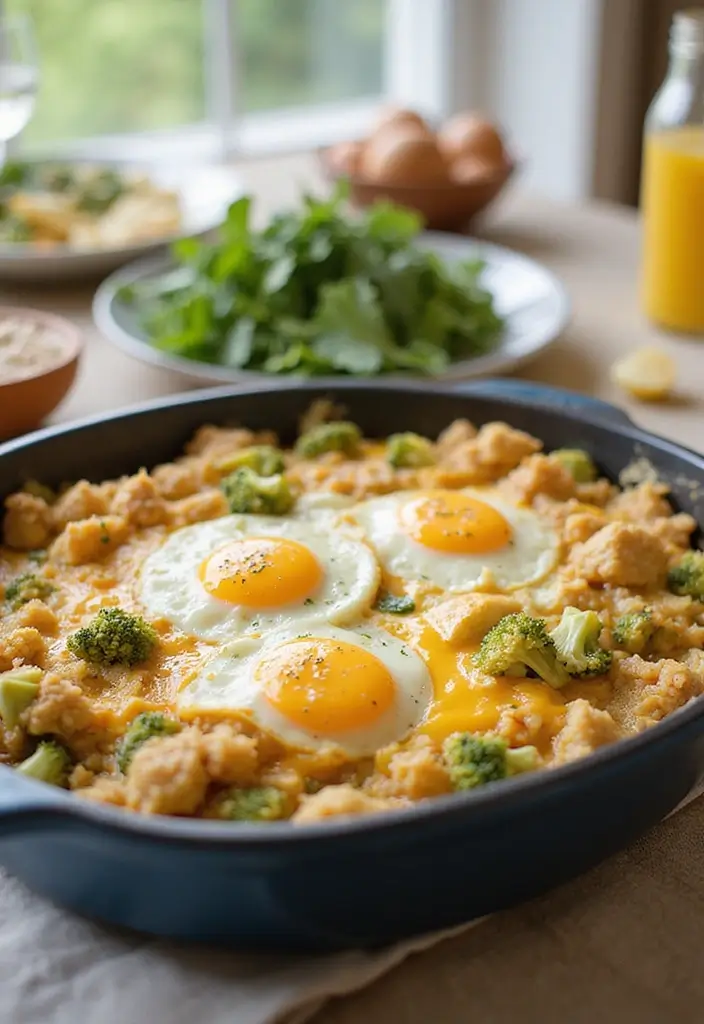 29 Easy Chicken Broccoli Rice Casserole Recipes That Feel Like Home 22 29 Easy Chicken Broccoli Rice Casserole Recipes That Feel Like Home - 21. Breakfast Chicken Broccoli Rice Casserole