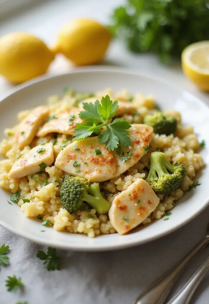 29 Easy Chicken Broccoli Rice Casserole Recipes That Feel Like Home 30 29 Easy Chicken Broccoli Rice Casserole Recipes That Feel Like Home - 29. Simple Lemon Chicken Broccoli Rice Casserole