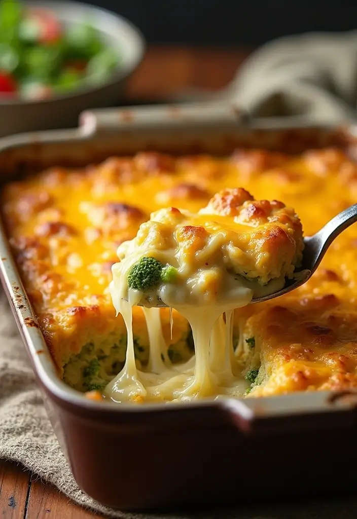 29 Easy Chicken Broccoli Rice Casserole Recipes That Feel Like Home 4 29 Easy Chicken Broccoli Rice Casserole Recipes That Feel Like Home - 3. Cheesy Chicken Broccoli Rice Casserole