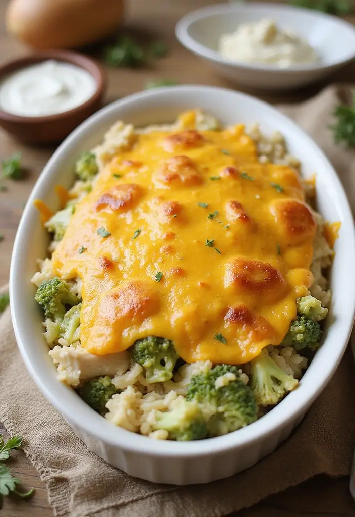29 Easy Chicken Broccoli Rice Casserole Recipes That Feel Like Home 6 29 Easy Chicken Broccoli Rice Casserole Recipes That Feel Like Home - 5. Creamy Chicken Broccoli Rice Casserole