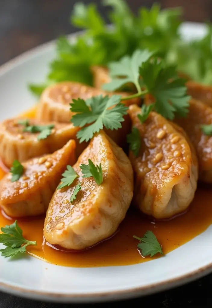 29 Easy Chicken Dumpling Recipes That Feel Homemade & Hearty 19 29 Easy Chicken Dumpling Recipes That Feel Homemade & Hearty - 18. Chicken Satay Dumplings