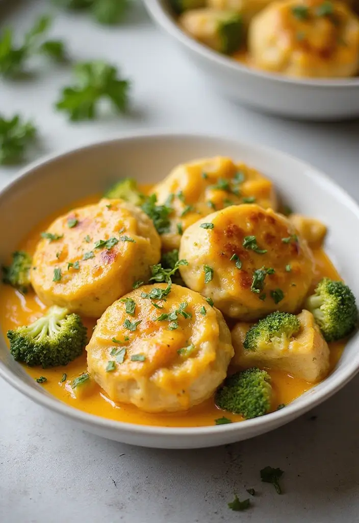 29 Easy Chicken Dumpling Recipes That Feel Homemade & Hearty 20 29 Easy Chicken Dumpling Recipes That Feel Homemade & Hearty - 19. Chicken Broccoli Cheese Dumplings
