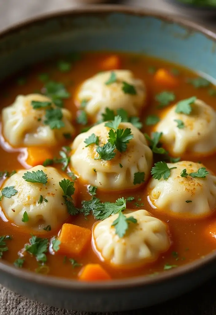 29 Easy Chicken Dumpling Recipes That Feel Homemade & Hearty 24 29 Easy Chicken Dumpling Recipes That Feel Homemade & Hearty - 23. Garlic Herb Chicken Dumplings