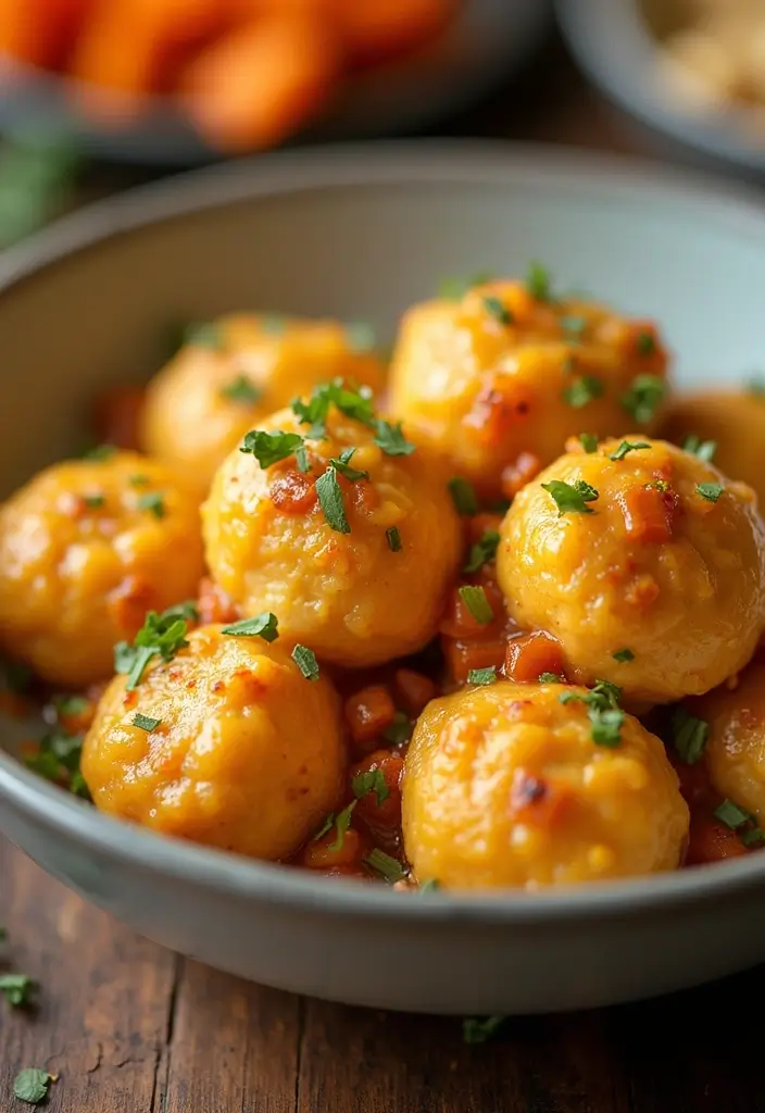 29 Easy Chicken Dumpling Recipes That Feel Homemade & Hearty 26 29 Easy Chicken Dumpling Recipes That Feel Homemade & Hearty - 25. Chicken and Sweet Potato Dumplings