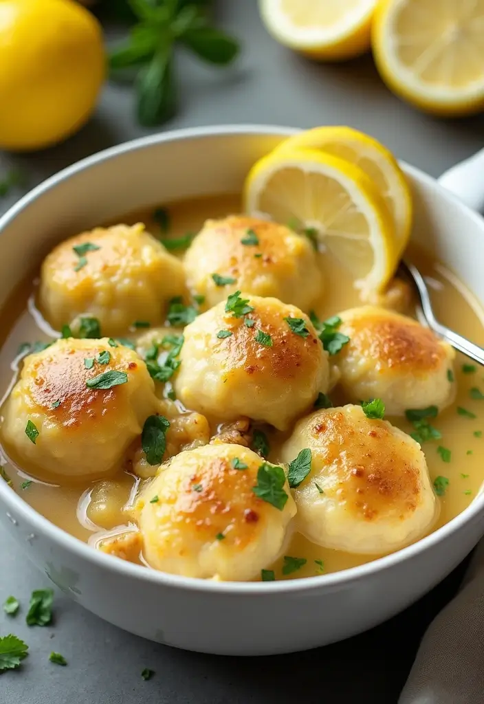 29 Easy Chicken Dumpling Recipes That Feel Homemade & Hearty 6 29 Easy Chicken Dumpling Recipes That Feel Homemade & Hearty - 5. One-Pot Lemon Chicken and Dumplings