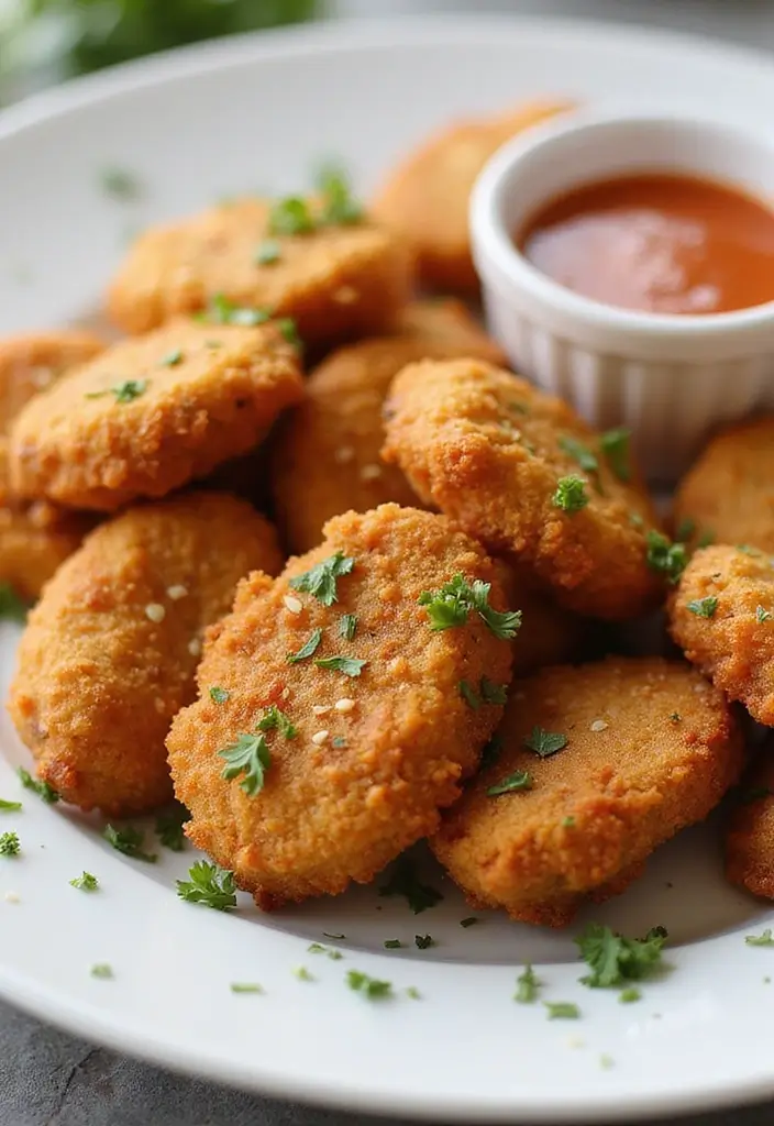 29 Easy Chicken Nugget Recipes That Feel Fun & Crispy 2 29 Easy Chicken Nugget Recipes That Feel Fun & Crispy - 1. Classic Air-Fried Chicken Nuggets